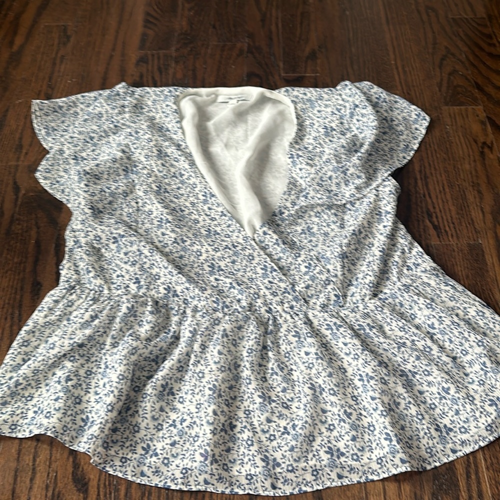 Madewell Floral Blouse